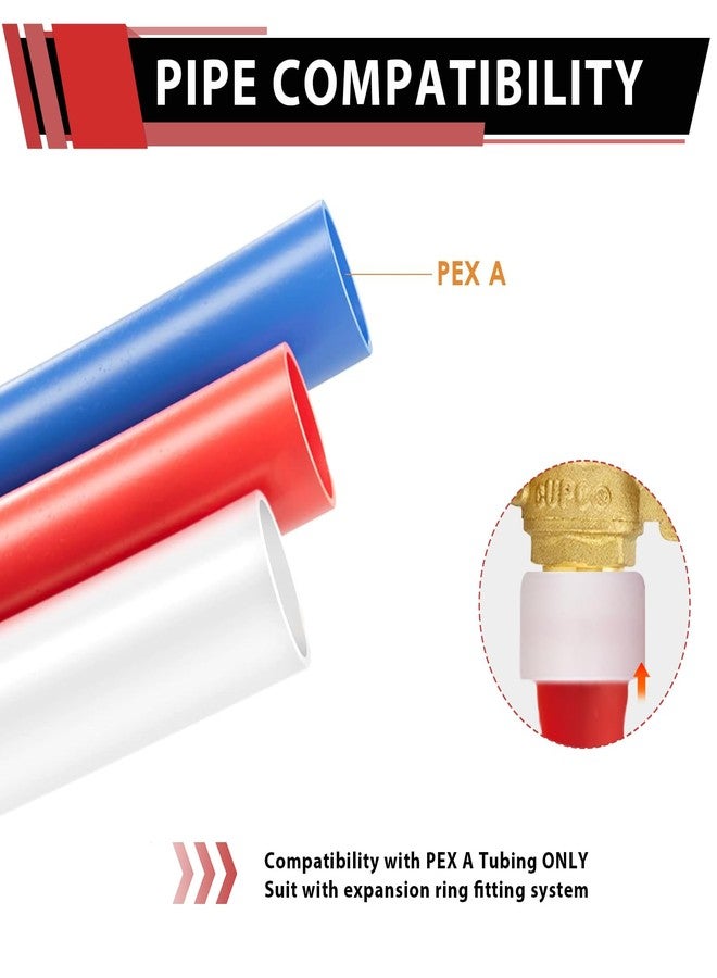 EFIELD (Pack of 2) EFIELD Cold Expansion Pex-A 3/4-inch X 3/4 Inch MNPT Brass Full Port Shut-off Ball Valve for Pex-A Pipe Connection, ASTM F1960, Blue Lever, cUPC Certified,(VALVE448-2PCS) - Image 5